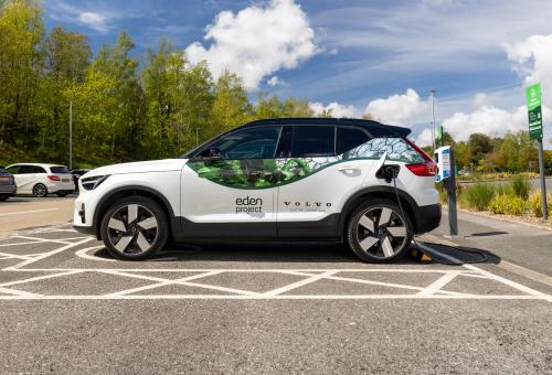 Volvo electric car charging